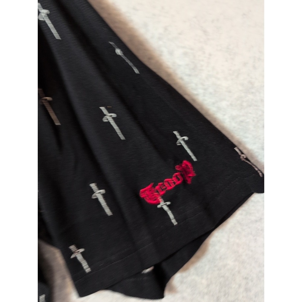 Troop NYC Born in The Bronx Polo Shirt Mens 2xl Embroidered Dagger Print Hip Hop - Picture 6 of 12